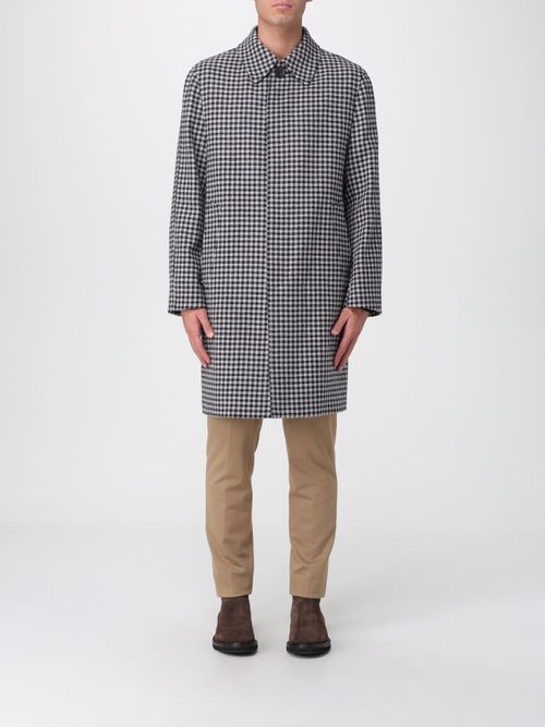 Coat Men color Multicolor