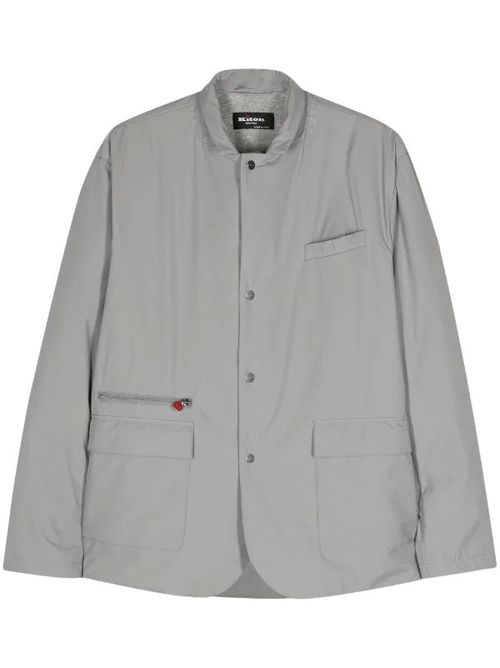 Lightweight Zip-Up Jacket — Gray