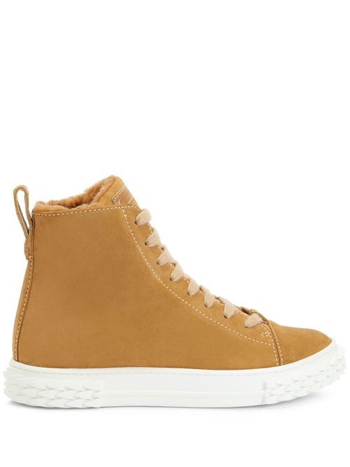 Ecoblabber high-top sneakers - Brown