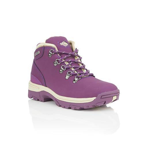 Northwest Territory Ladies Trek Leather Waterproof Walking/Hiking Trekking Boots