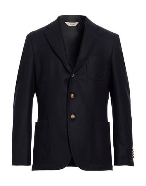 Man Blazer Midnight blue Size 40 Wool, Polyamide