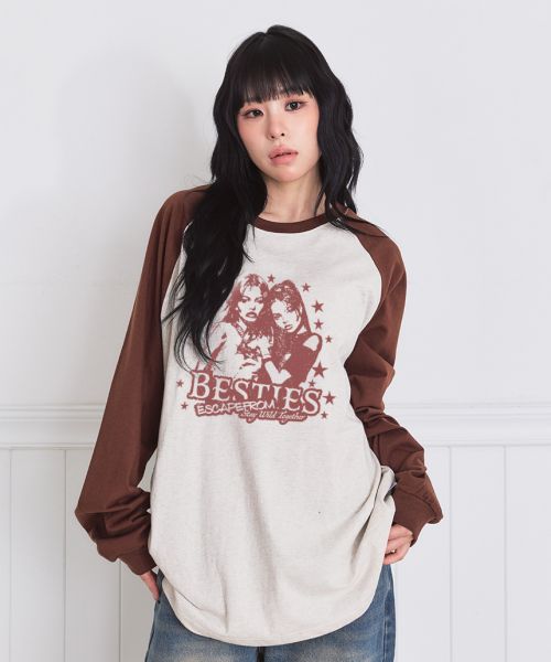 Bestie ESCF Print Long Sleeve