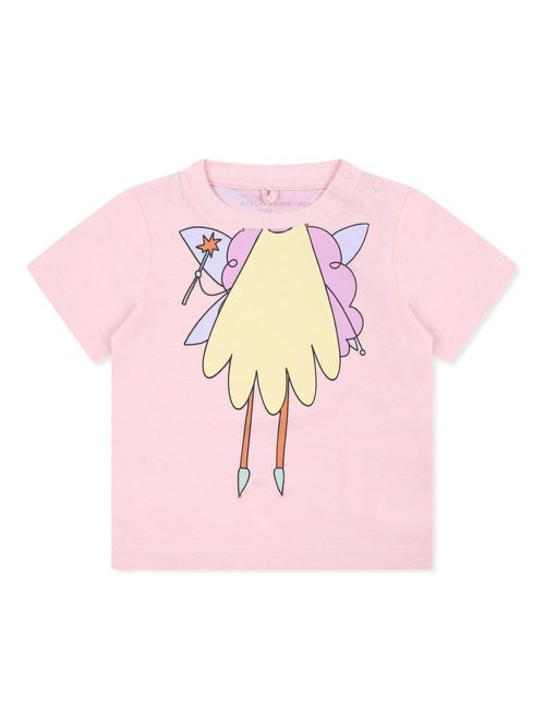 Graphic-print T-shirt - Pink