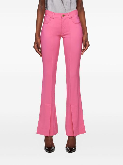 Marco Rambaldi split-cuff trousers - Pink
