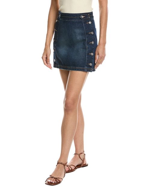 Denim Mini Skirt