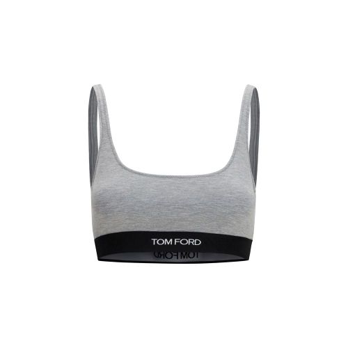 Modal Blend Sport Bra — Gray