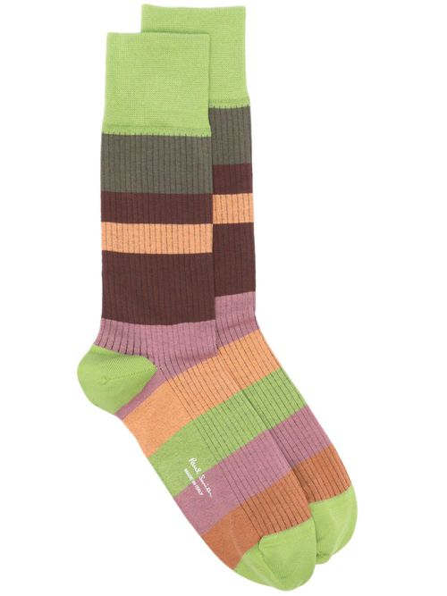 Striped socks - Green