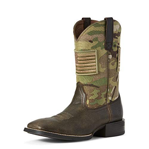 Ariat | ARIAT Mens Sport Patriot Western Boot Distressed  display picture 2