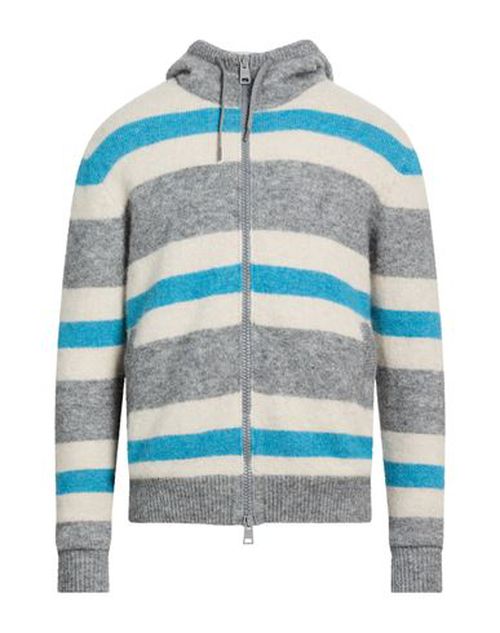 Resort Man Cardigan Grey Size 40 Polyamide, Alpaca wool, Elastane