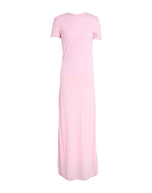 Woman Maxi dress Pink Size XL Wool, Polyamide