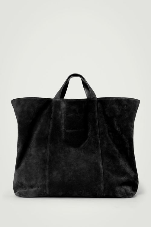 CONVERTIBLE TOTE BAG - SUEDE