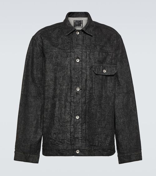 X BEYONDEXX denim blouson jacket