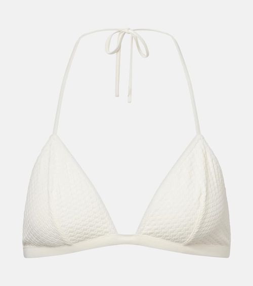 Extra jacquard bikini top