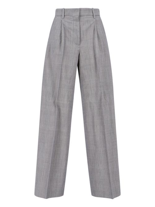 Women's Virgin Wool Padded Trousers