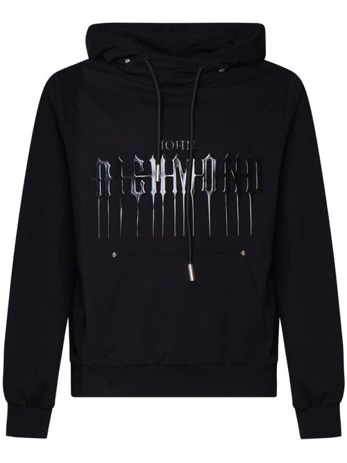 Logo-print sweatshirt - Black