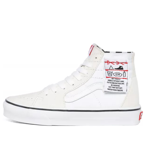 SK8-HI Tapered 'DIY - White'