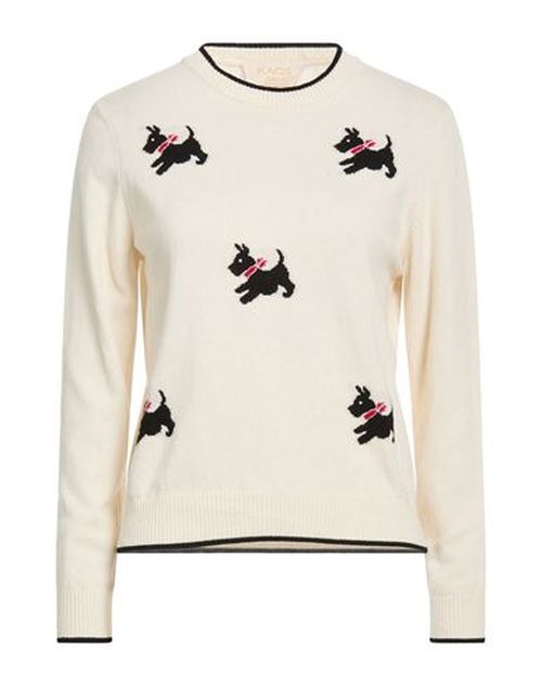 Woman Sweater Cream Size S Polyamide, Wool, Viscose, Cashmere