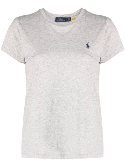 Polo Pony cotton T-shirt - Grey