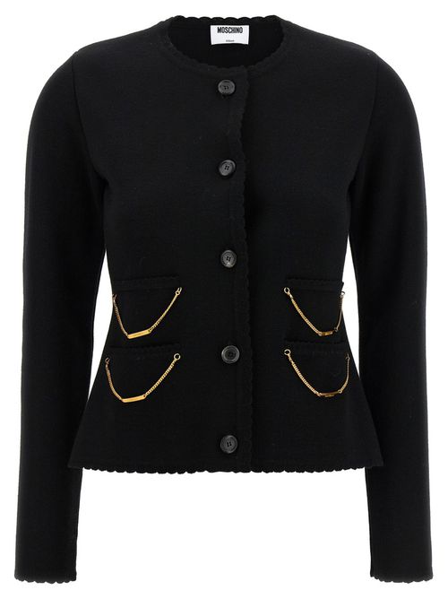 Black Chain Cardigan