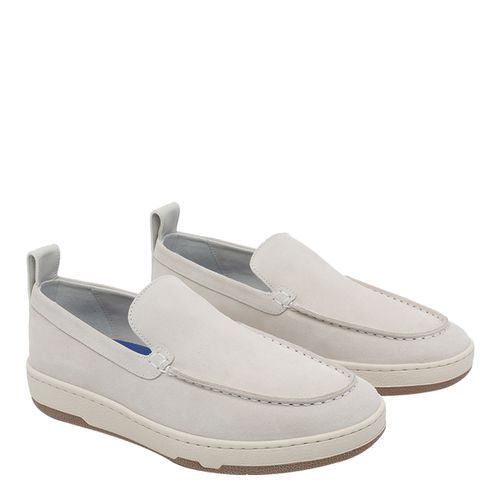 Sneakers Grey Suede Leather/rubber Sole - Men