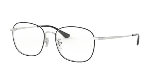 Ray-Ban RX6418D Asian Fit 2983 Men's Eyeglasses Black Size 53 - Blue Light Block Available