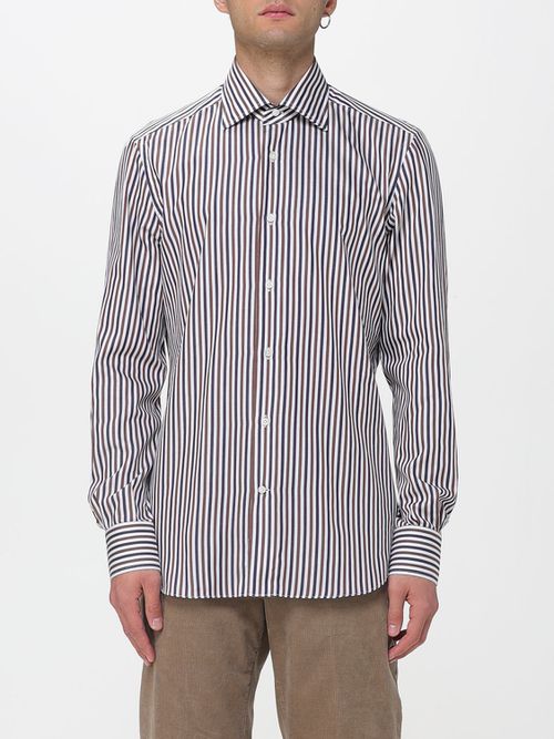 Shirt Men color Brown