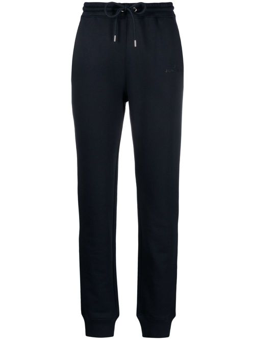 Alpha logo-print track pants - Blue