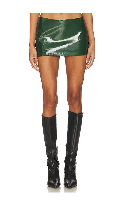CULTNAKED Mini Mini Skort in Dark Green. - XL also in L
