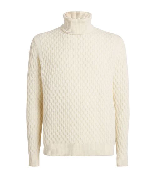 Virgin Wool Rollneck Sweater