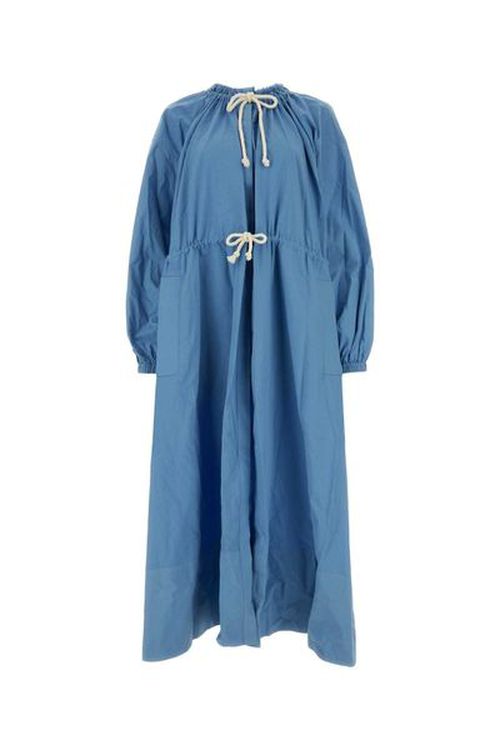 Jil Sander+ Gathered-Detailed Drawstring Fastened Dress