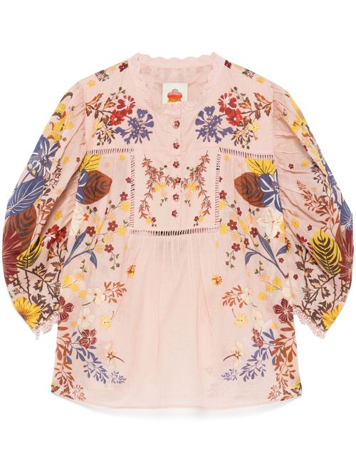 Beauty Bouquet blouse - Pink