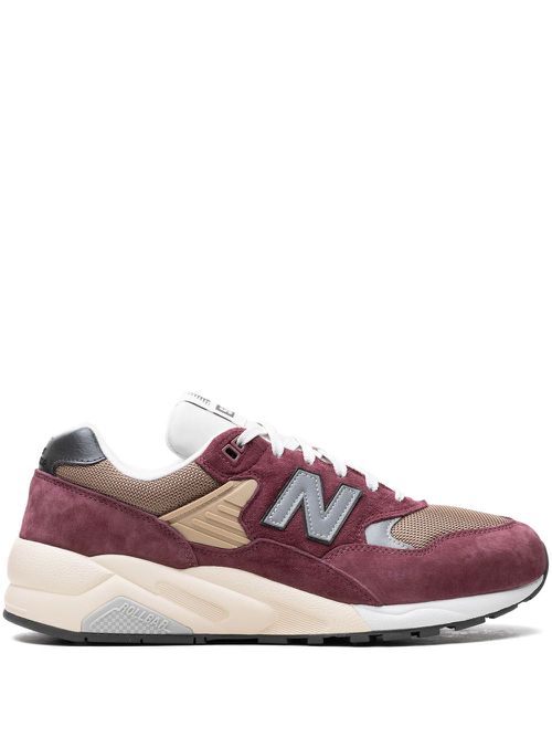 580 chunky panelled sneakers - Red