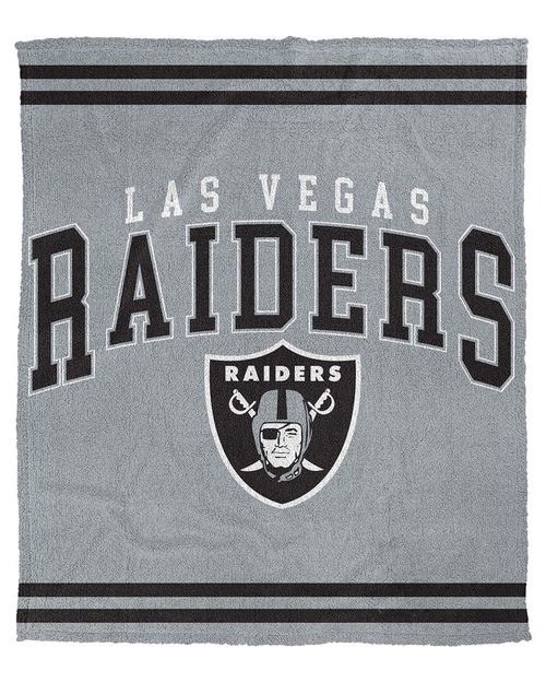 Las Vegas Raiders Nfl Team Classic Logo Fleece Blanket