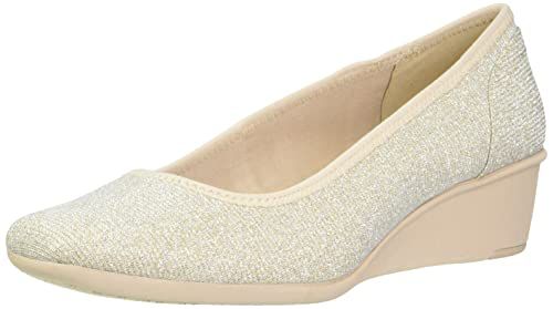 Anne Klein Sport Women's Wisher Fabric Wedge Pump