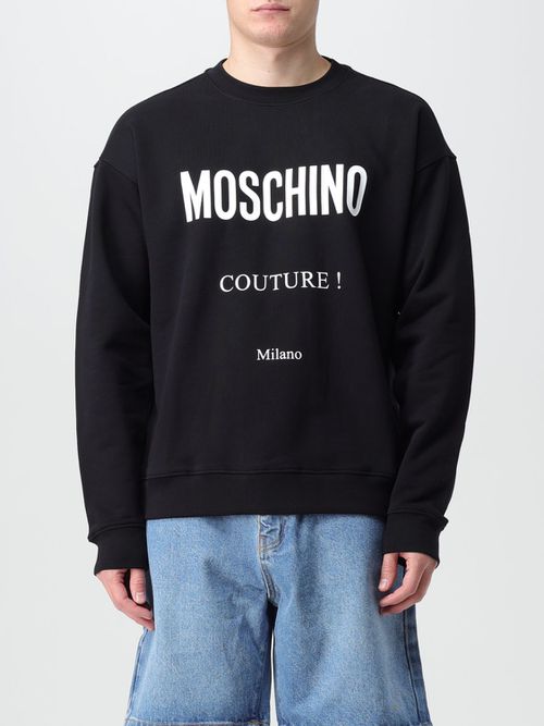 Sweatshirt Men color Black