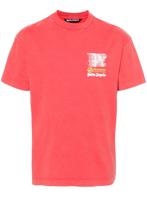 X MoneyGram Haas F1 cotton T-shirt - Red