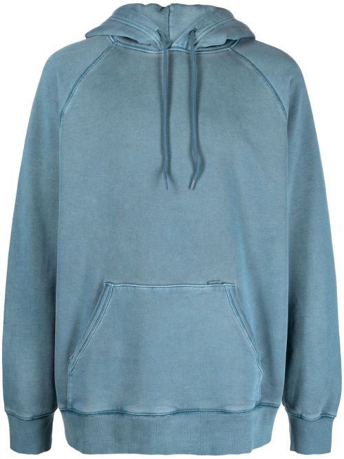 Taos cotton hoodie - Blue