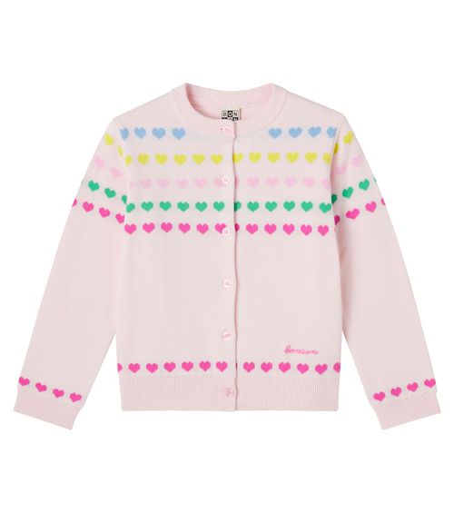 Laligne jacquard cotton cardigan