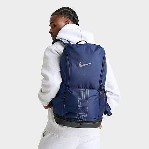 Varsity Hoops Elite Backpack in Midnight Navy/Black/Iron Grey