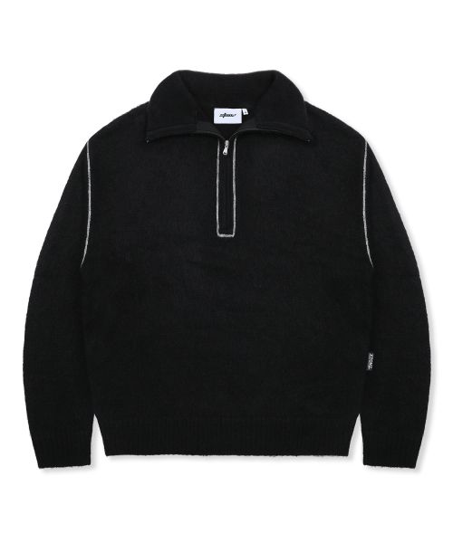 XTK176 Panel Half Zip Knit