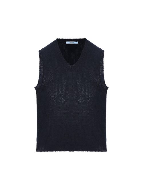 V-neck Knitted Vest