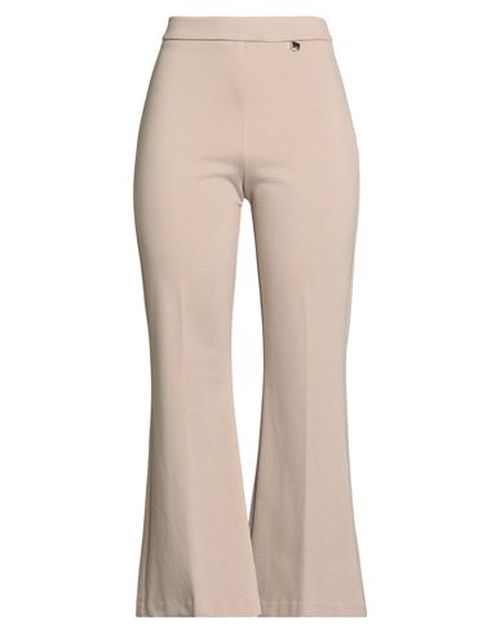 Luckylu Milano Woman Pants Beige Size 10 Viscose, Polyamide, Elastane