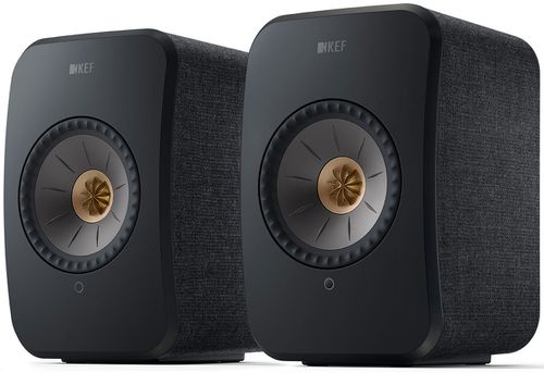 LSX II Carbon Black Wireless Bookshelf Speakers (Pair)