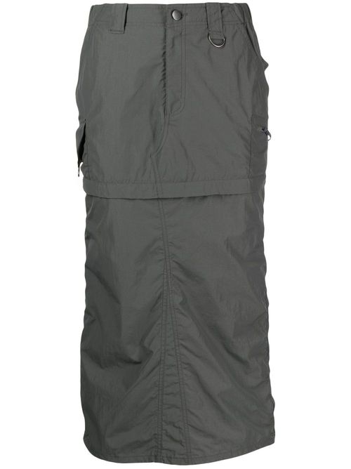 Detachable-panel cargo skirt - Grey
