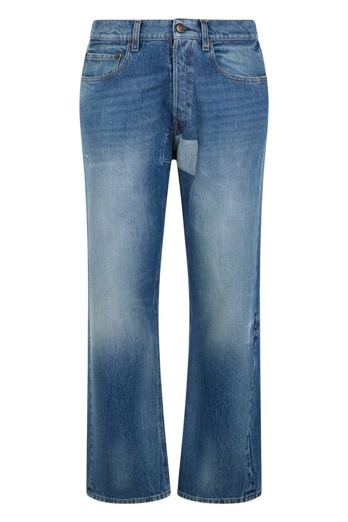 Slim Repaired Jeans