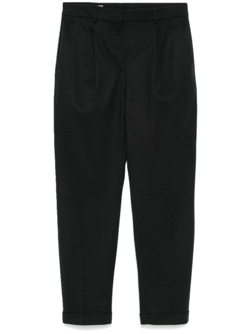 Black Cropped Trousers