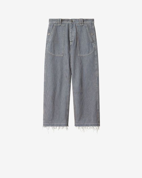 Ermina Pants - Women - Blue-white - Size 36 - Marant Étoile
