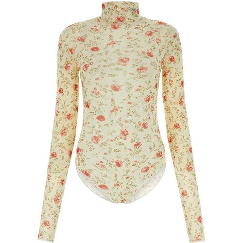 Prada Printed Nylon Bodysuit