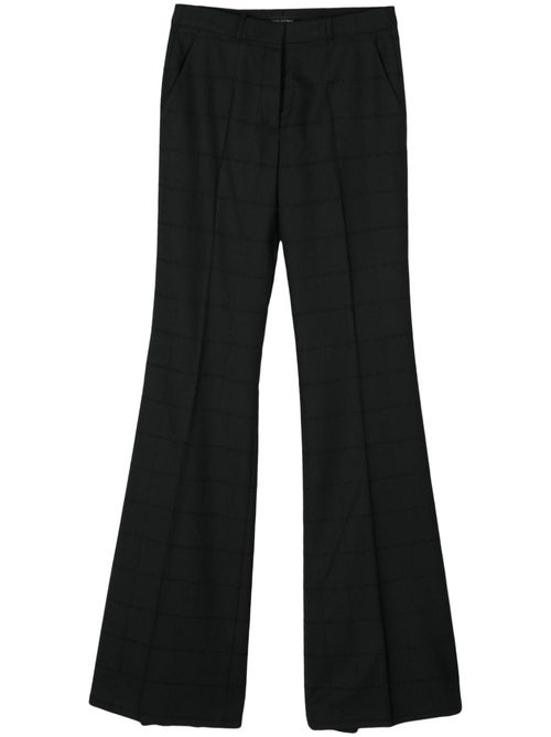 Bootcut trousers - Black