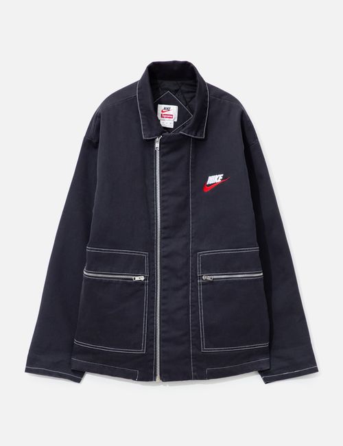 Nike Double Zip Quilted Work Jacket